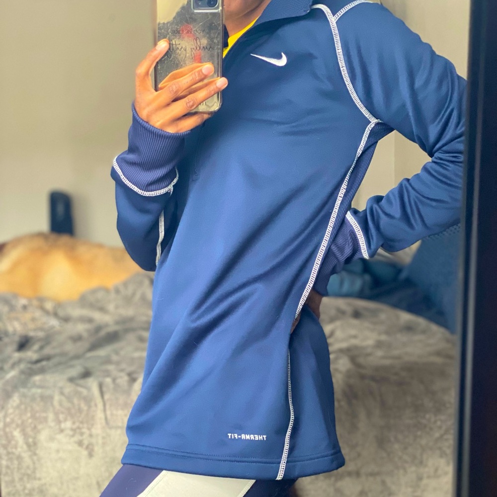 NIKE Training Pullover (Navy blue)
